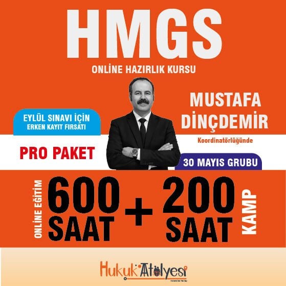 2026 Eylül Pro Hmgs Online Hazırlık Kursu ve Yayın Seti