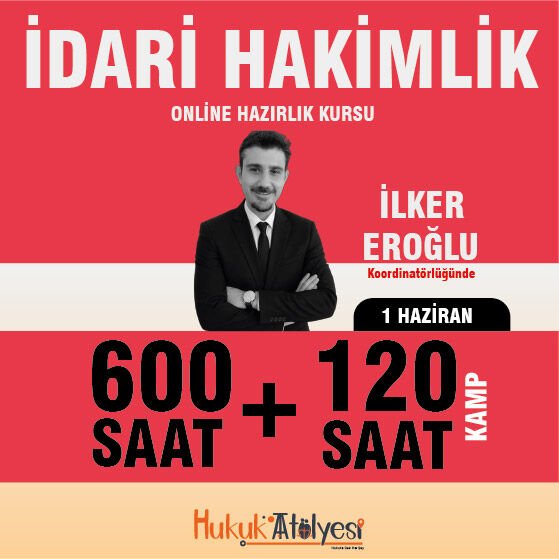 2026 İdari Hakimlik Online Hazırlık Kursu ve Yayın Seti