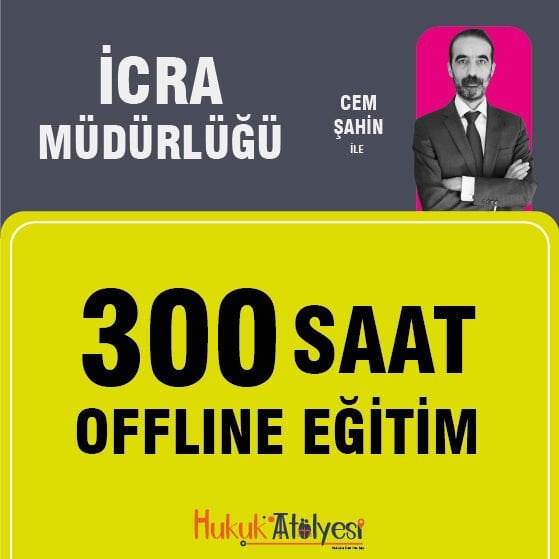İcra Müdürlüğü Offline Hazırlık Kursu ve Yayın Seti