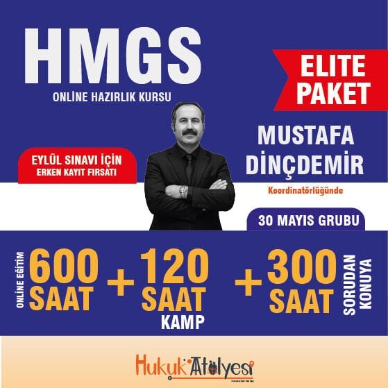 2026 Eylül Elite Hmgs Online Hazırlık Kursu Sorudan Konuya Eğitim ve Yayın Seti