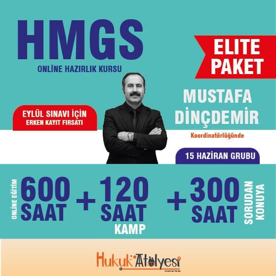 2026 Eylül Elite Hmgs Online Hazırlık Kursu Sorudan Konuya Eğitim ve Yayın Seti