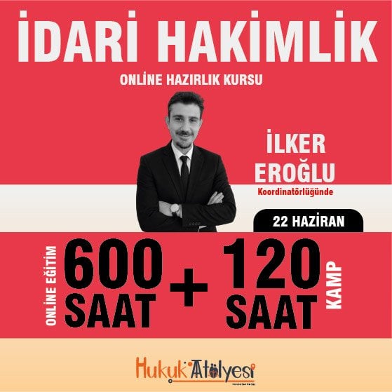 2026 İdari Hakimlik Online Hazırlık Kursu ve Yayın Seti