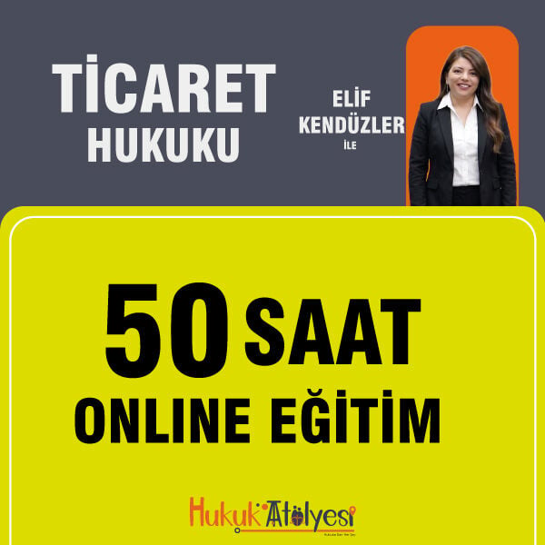 Hmgs - Hakimlik Ticaret Hukuku Video Ders Paketi Elif Kendüzler