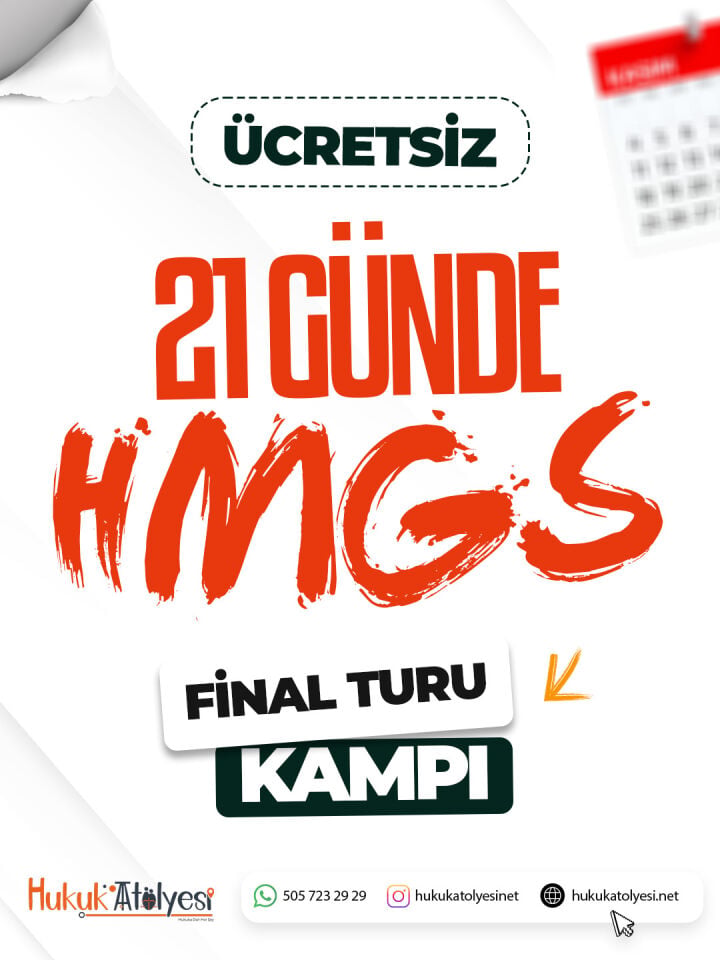 21 Günde Eylül HMGS Final Turu Kampı Ücretsiz Online Eğitim Paketi