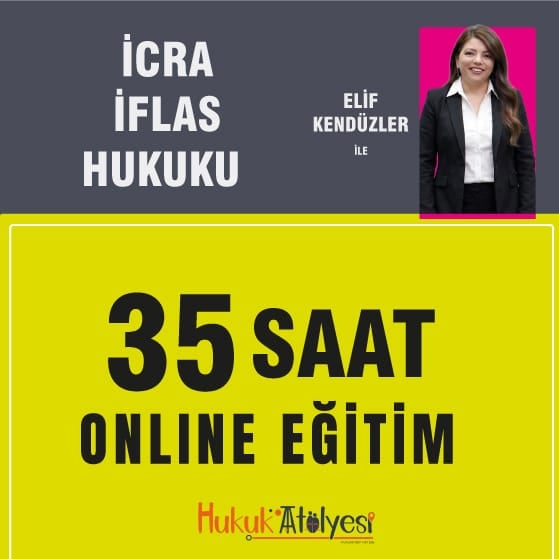 2026 Hmgs - Hakimlik İcra ve İflas Hukuku Video Ders Paketi Elif Kendüzler